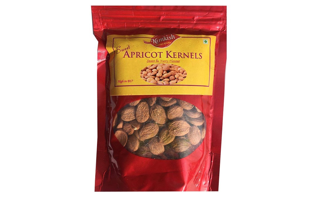 Nimkish Sweet Apricot Kernels (Sweet & Salty Flavour)   Pack  100 grams